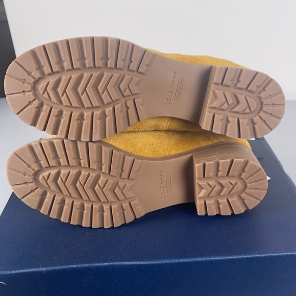 Cole Haan Camea Waterproof Suede Combat Boot. - Picture 10 of 12